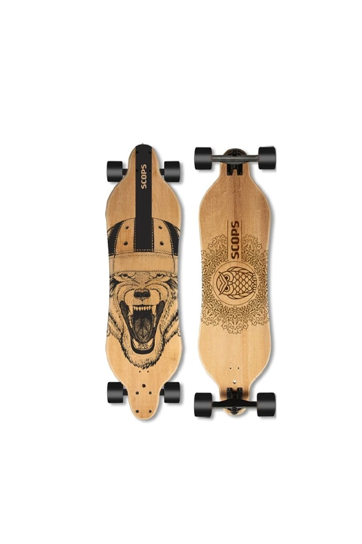 Tiger in Crown Longboard