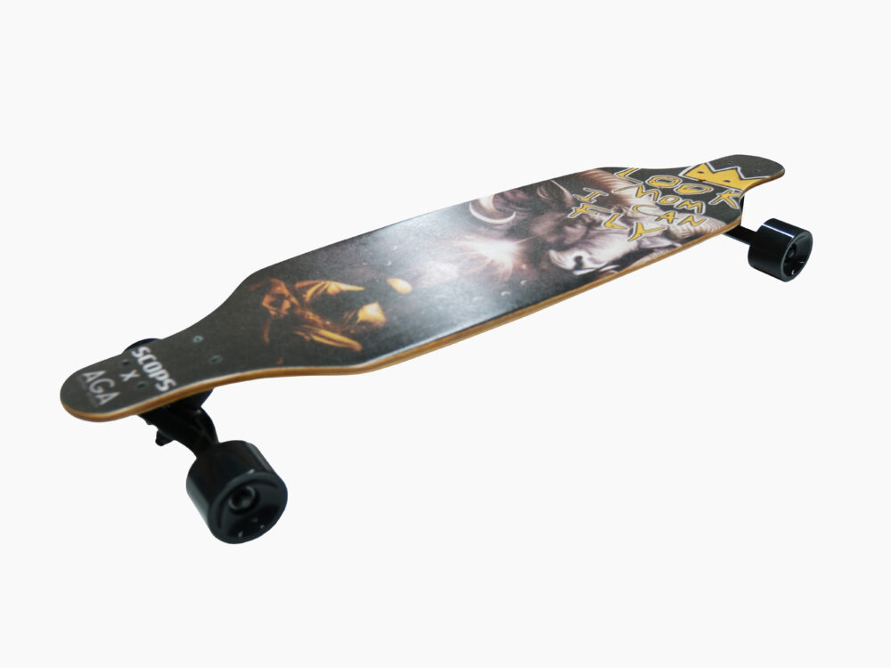 Look Mom I Can Fly Longboard - Görsel 4
